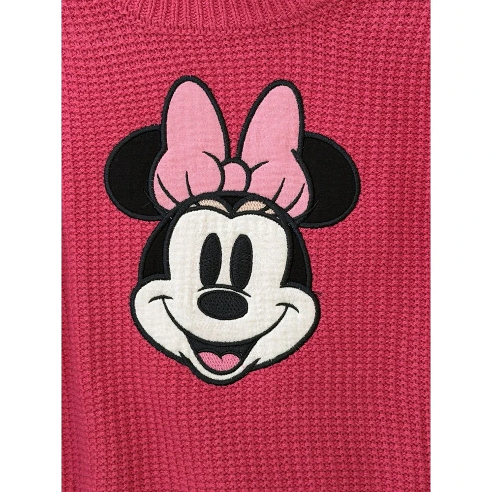 Disney Baby 2-Piece Infant Girls Minnie Mouse Pink Sweater & Pants Set 12M NWT